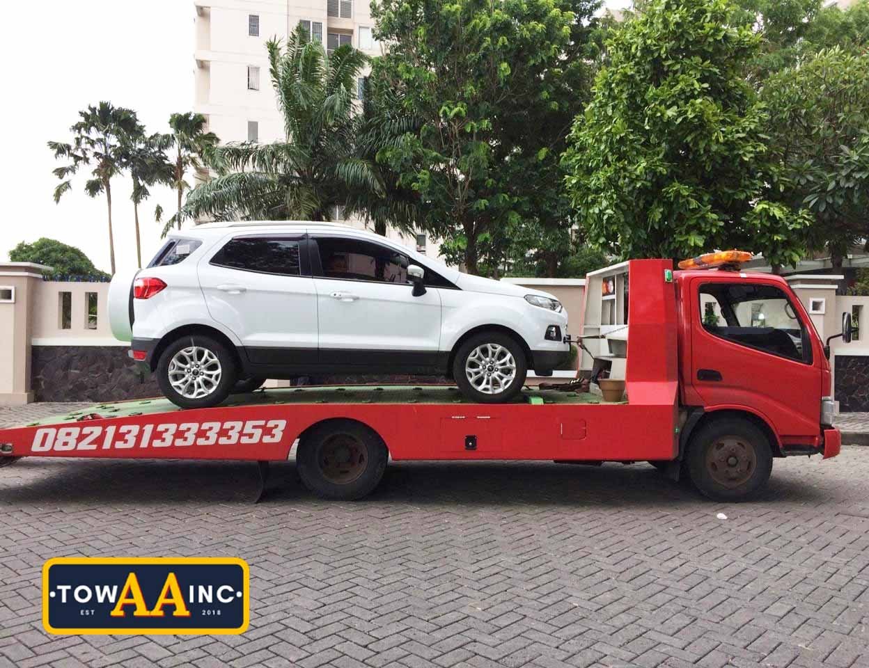 aditya auto trans - jasa towing mobil surabaya - image a